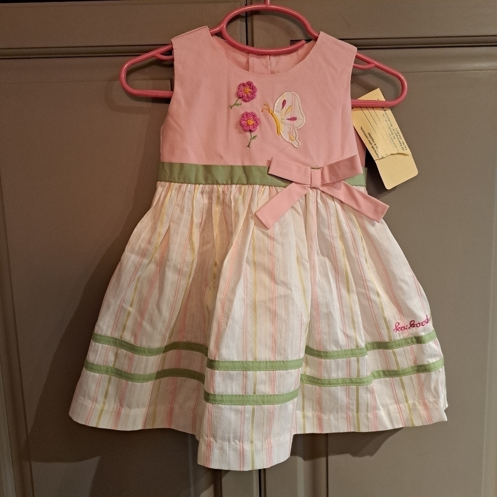 Kaboosh girls 6-12 months dress with matching headband New